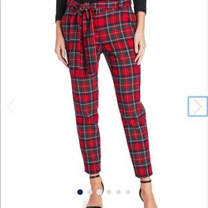 Vineyard Vines Merry Plaid Cocktail Pants Size 12